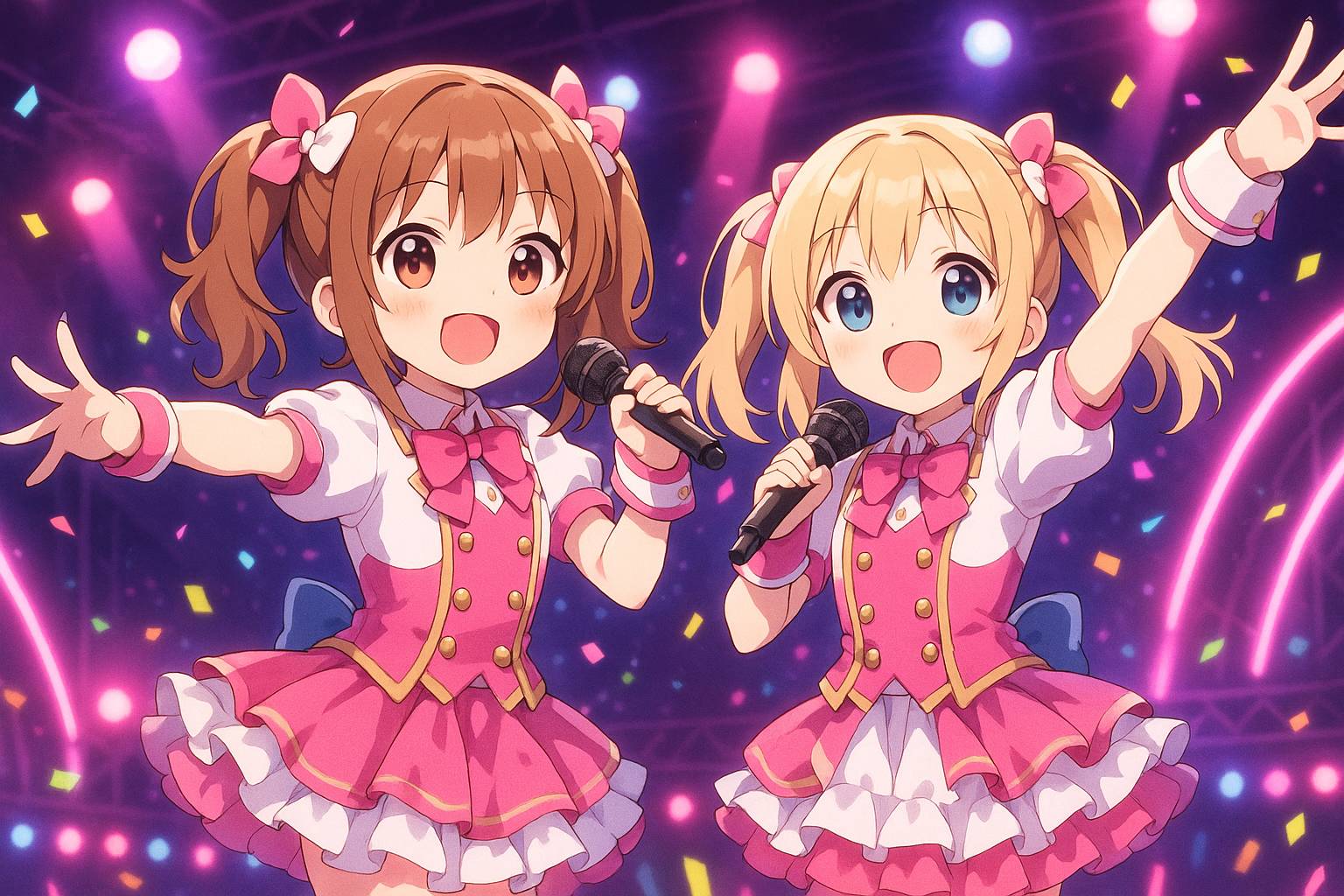 精神小妹动漫演示 - 偶像舞台梦